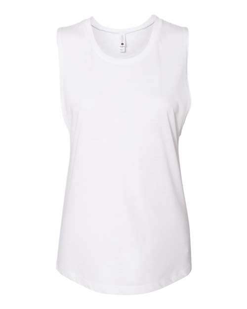 Next Level Women’s Festival Muscle Tank - Next Level 5013 White XS