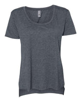 Next Level Women's Festival Scoop Neck T-Shirt - Next Level 5030 Antique Denim XS Short Sleeve T-Shirts