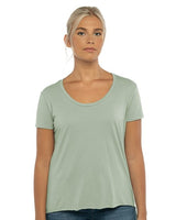 Next Level Women's Festival Scoop Neck T-Shirt - Next Level 5030 Antique Denim XS Short Sleeve T-Shirts