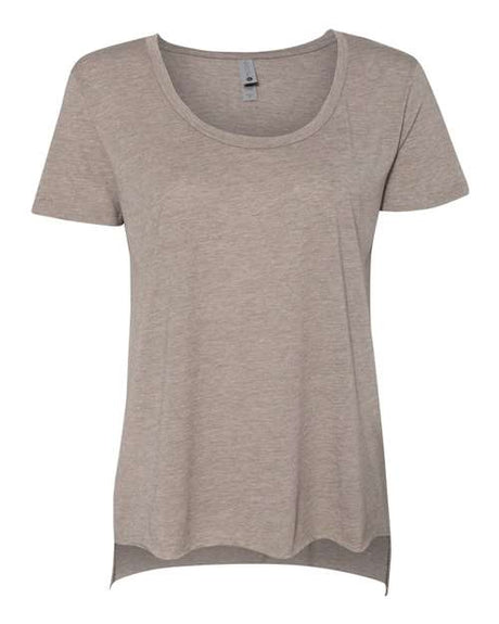 Next Level Women's Festival Scoop Neck T-Shirt - Next Level 5030 Ash XS Short Sleeve T-Shirts