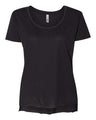 Next Level Women's Festival Scoop Neck T-Shirt - Next Level 5030 Black XS Short Sleeve T-Shirts