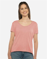 Next Level Women's Festival Scoop Neck T-Shirt - Next Level 5030 Desert Pink XS Short Sleeve T-Shirts