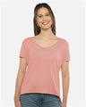 Next Level Women's Festival Scoop Neck T-Shirt - Next Level 5030 Desert Pink XS Short Sleeve T-Shirts