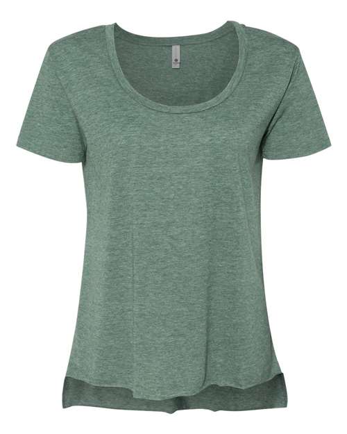 Next Level Women's Festival Scoop Neck T-Shirt - Next Level 5030 Royal Pine XS Short Sleeve T-Shirts