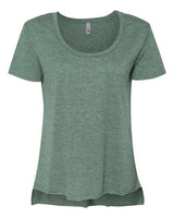 Next Level Women's Festival Scoop Neck T-Shirt - Next Level 5030 Royal Pine XS Short Sleeve T-Shirts