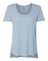 Next Level Women's Festival Scoop Neck T-Shirt - Next Level 5030 Stonewash Denim XS Short Sleeve T-Shirts