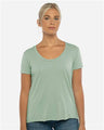 Next Level Women's Festival Scoop Neck T-Shirt - Next Level 5030 Stonewash Green XS Short Sleeve T-Shirts