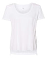 Next Level Women's Festival Scoop Neck T-Shirt - Next Level 5030 White XS Short Sleeve T-Shirts