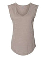 Next Level Women's Festival Sleeveless Deep V - Neck T-Shirt - Next Level 5040 Ash XS Tank Top