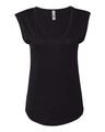 Next Level Women's Festival Sleeveless Deep V - Neck T-Shirt - Next Level 5040 Black XS Tank Top