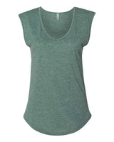 Next Level Women's Festival Sleeveless Deep V - Neck T-Shirt - Next Level 5040 Royal Pine XS Tank Top