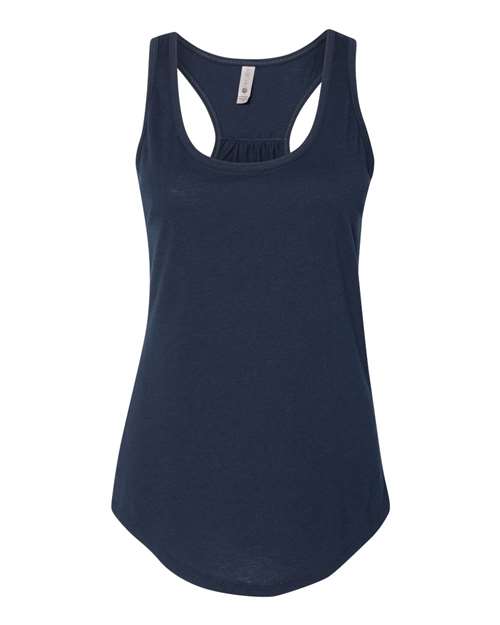 Next Level Women's Gathered Racerback Tank - Next Level 6338 Midnight Navy S
