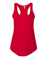 Next Level Women's Gathered Racerback Tank - Next Level 6338 Red XS
