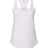 Next Level Women's Gathered Racerback Tank - Next Level 6338 White XS