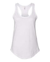 Next Level Women's Gathered Racerback Tank - Next Level 6338 White XS