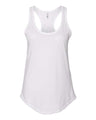 Next Level Women's Gathered Racerback Tank - Next Level 6338 White XS