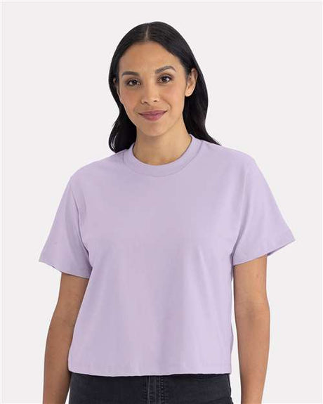 Next Level Women's Heavyweight Boxy T-Shirt - Next Level 7610 Lavender XS Short Sleeve T-Shirts