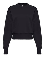 Next Level Women's Heavyweight Crewneck Sweatshirt - Next Level 9087 Black XS Crewneck Sweatshirts