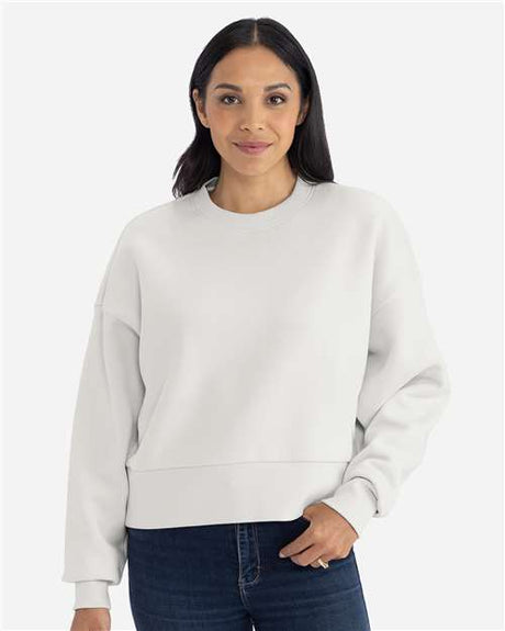 Next Level Women's Heavyweight Crewneck Sweatshirt - Next Level 9087 Bone XS Crewneck Sweatshirts