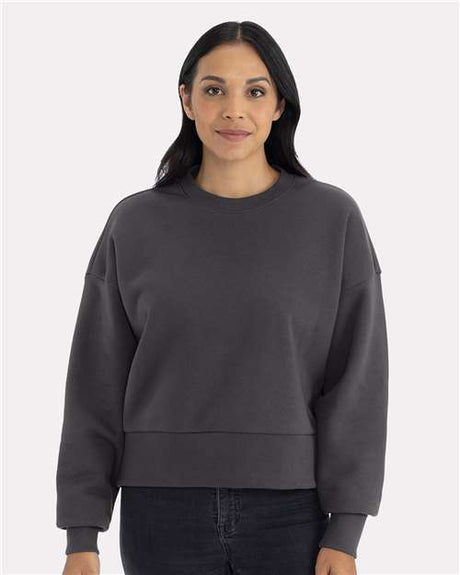 Next Level Women's Heavyweight Crewneck Sweatshirt - Next Level 9087 Graphite Black XS Crewneck Sweatshirts