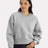 Next Level Women's Heavyweight Crewneck Sweatshirt - Next Level 9087 Heather Grey XS Crewneck Sweatshirts