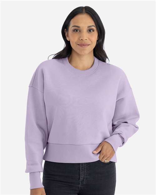 Next Level Women's Heavyweight Crewneck Sweatshirt - Next Level 9087 Lavender XS Crewneck Sweatshirts