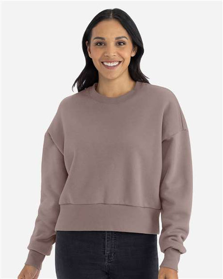 Next Level Women's Heavyweight Crewneck Sweatshirt - Next Level 9087 Shiitake XS Crewneck Sweatshirts