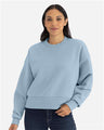 Next Level Women's Heavyweight Crewneck Sweatshirt - Next Level 9087 Stonewash Denim XS Crewneck Sweatshirts