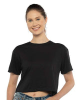 Next Level Women's Ideal Crop Top - Next Level 1580 Black XS