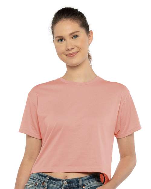 Next Level Women's Ideal Crop Top - Next Level 1580 Desert Pink XS