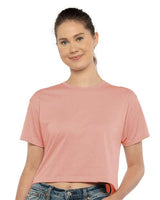 Next Level Women's Ideal Crop Top - Next Level 1580 Desert Pink XS