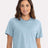 Next Level Women's Ideal Crop Top - Next Level 1580 Stonewash Denim XS
