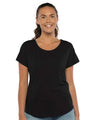 Next Level Women's Ideal Dolman T-Shirt - Next Level 1560 Black M Short Sleeve T-Shirts