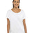Next Level Women's Ideal Dolman T-Shirt - Next Level 1560 White XL Short Sleeve T-Shirts
