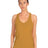 Next Level Women's Ideal Racerback Tank - Next Level 1533 Antique Gold XS