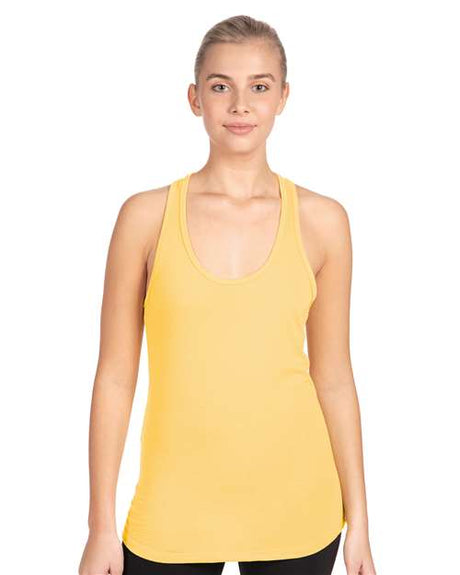 Next Level Women's Ideal Racerback Tank - Next Level 1533 Banana Cream XS