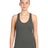 Next Level Women's Ideal Racerback Tank - Next Level 1533 Dark Grey XS
