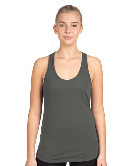 Next Level Women's Ideal Racerback Tank - Next Level 1533 Dark Grey XS