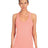 Next Level Women's Ideal Racerback Tank - Next Level 1533 Desert Pink XS