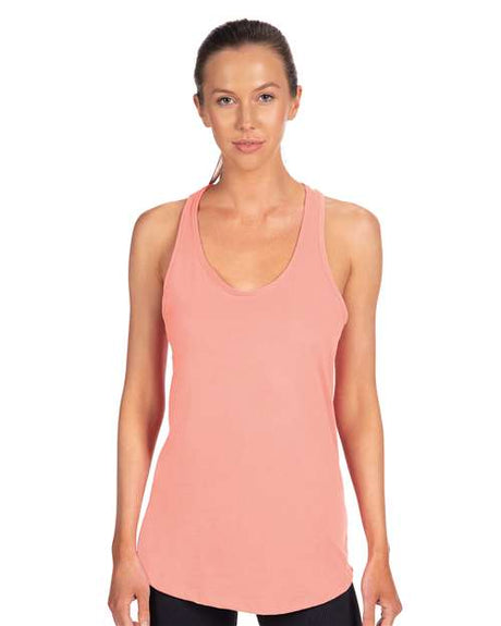 Next Level Women's Ideal Racerback Tank - Next Level 1533 Desert Pink XS