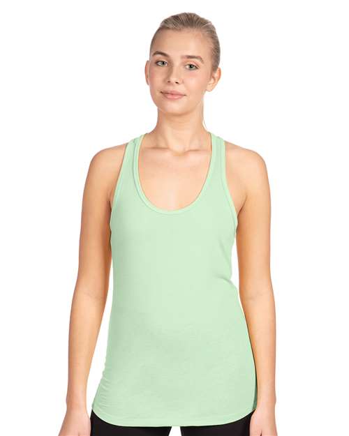 Next Level Women's Ideal Racerback Tank - Next Level 1533 Mint XS