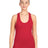 Next Level Women's Ideal Racerback Tank - Next Level 1533 Red XS