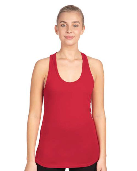 Next Level Women's Ideal Racerback Tank - Next Level 1533 Red XS
