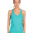 Next Level Women's Ideal Racerback Tank - Next Level 1533 Tahiti Blue XS