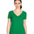 Next Level Women's Ideal V - Neck T-Shirt - Next Level 1540 Kelly Green XS Short Sleeve T-Shirts