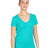 Next Level Women's Ideal V - Neck T-Shirt - Next Level 1540 Tahiti Blue XS Short Sleeve T-Shirts
