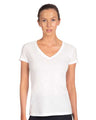 Next Level Women's Ideal V - Neck T-Shirt - Next Level 1540 White XS Short Sleeve T-Shirts
