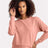 Next Level Women's Laguna Sueded Crewneck Sweatshirt - Next Level 9084 Desert Pink XS Crewneck Sweatshirts