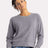 Next Level Women's Laguna Sueded Crewneck Sweatshirt - Next Level 9084 Heather Grey XS Crewneck Sweatshirts