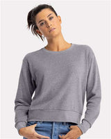Next Level Women's Laguna Sueded Crewneck Sweatshirt - Next Level 9084 Heather Grey XS Crewneck Sweatshirts
